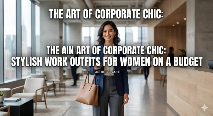 The Art of Corporate Chic: Stylish Work Outfits for Women on a Budget