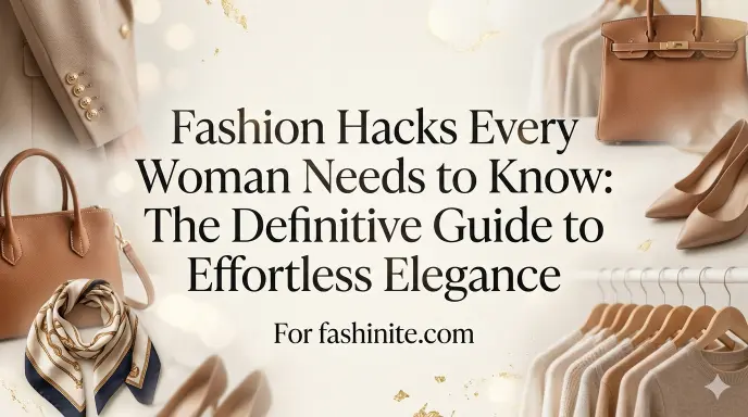 Fashion Hacks Every Woman Needs to Know: The Definitive Guide to Effortless Elegance