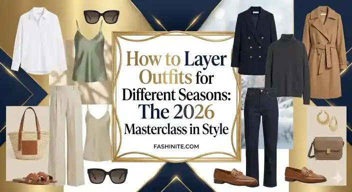 layer outfit for different seasons
