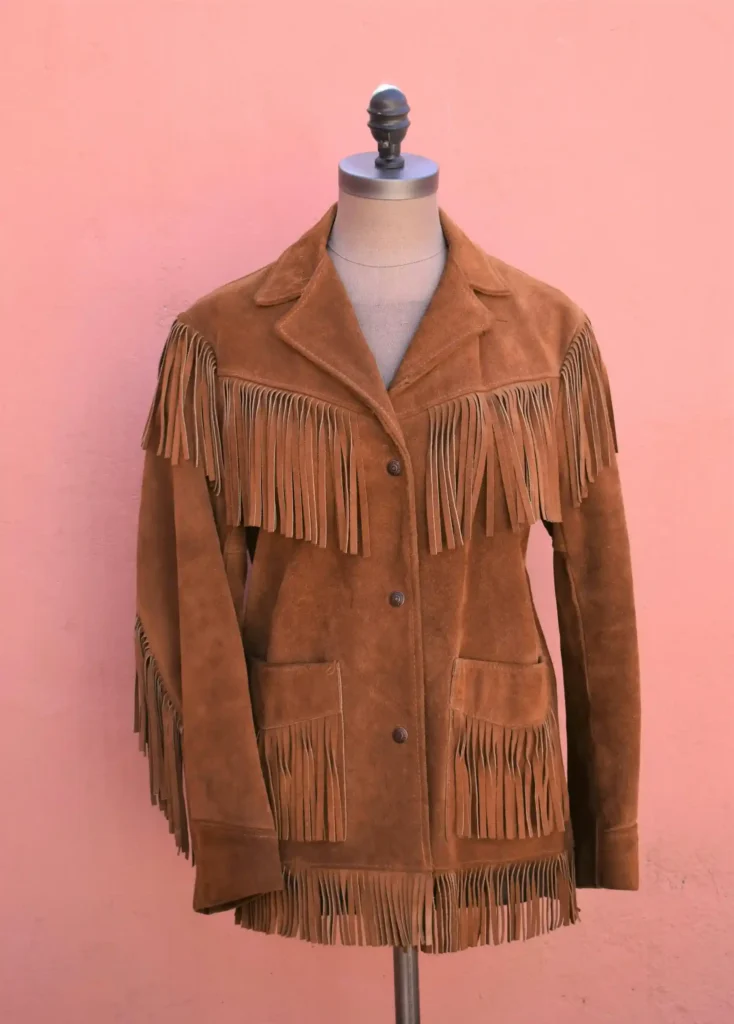 . The Suede Fringe Jacket (Refined)