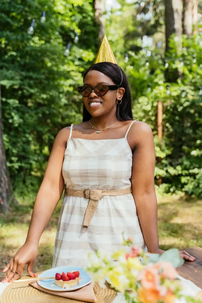 Modern "Garden Party" Midi