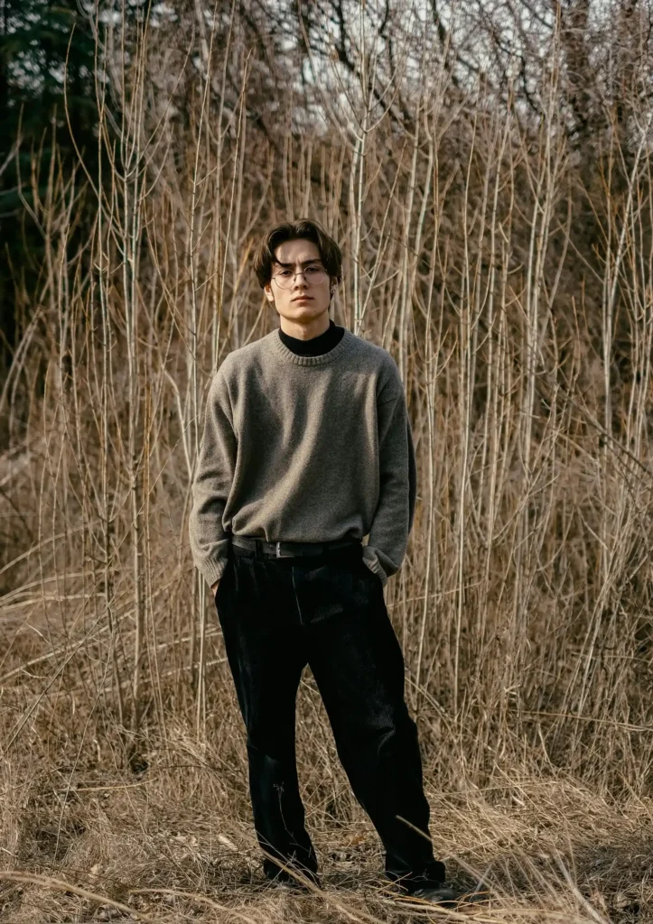 Dark Wash Straight-Leg Jeans