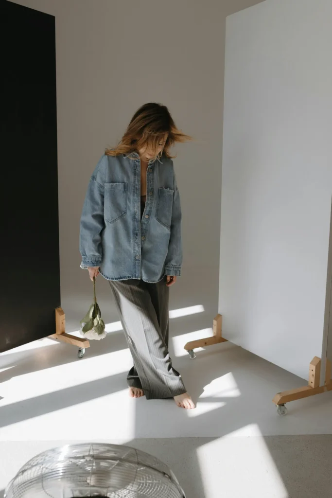 Tailored Wide-Leg Trousers