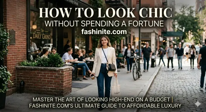 how to look chic without spending a fortune