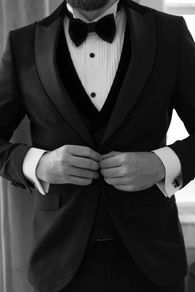 black tie dress