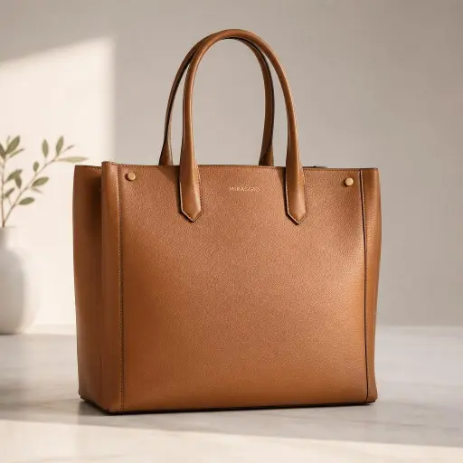 The Structured "Hero" Tote