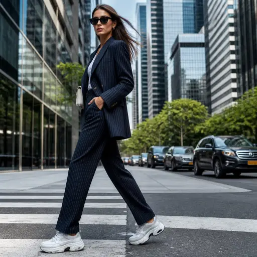 Street Style Sneakers Outfit Inspiration: