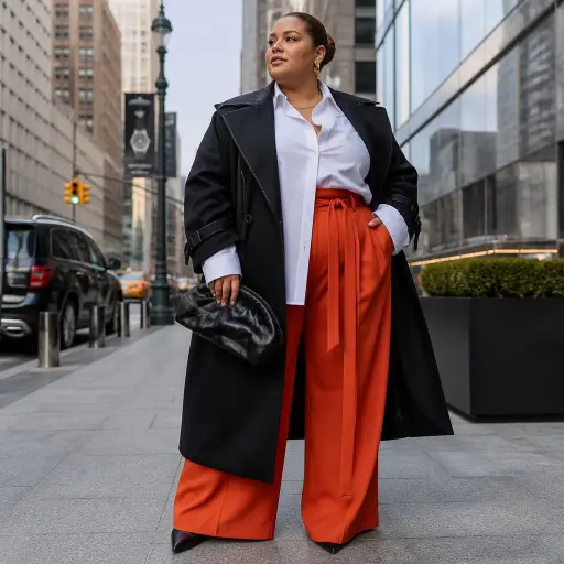 The Modern Utility Maverick (High-Waisted Cargoes + Sleek Bodysuit)