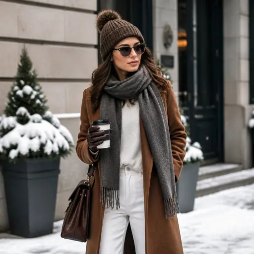 Winter Street Style Outerwear Inspiration: Premium Minimalist Guide 2026 Color Theory: The Arctic and Earth Palette