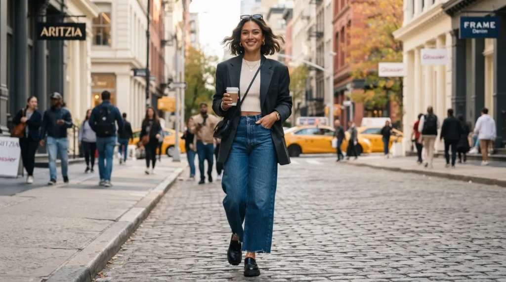 Wide-Leg Denim