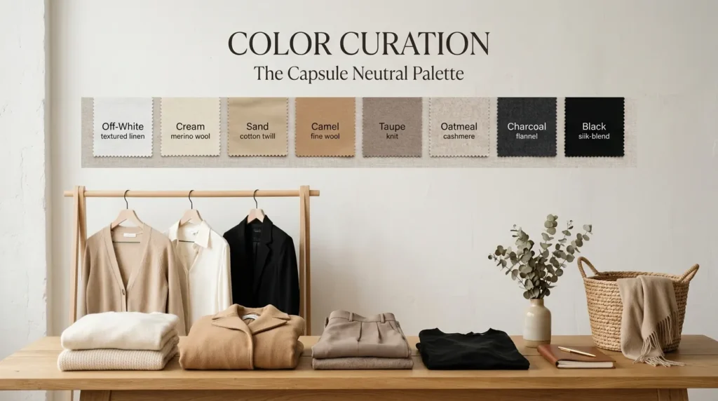 Color Curation: The Capsule Neutral Palette