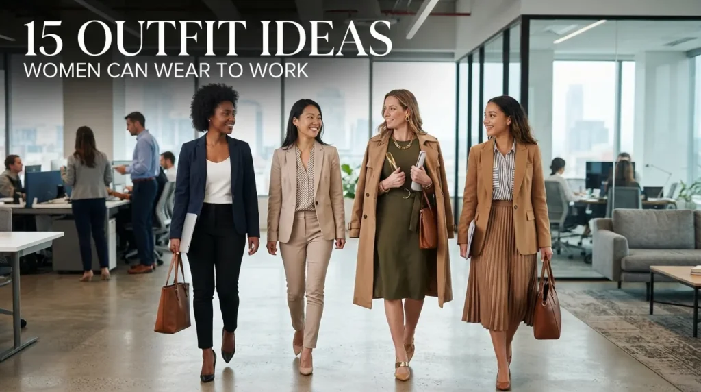 15 Outfit Ideas Women Can Wear to Work