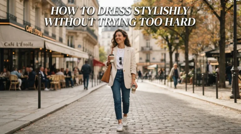 How to Dress Stylishly Without Trying Too Hard