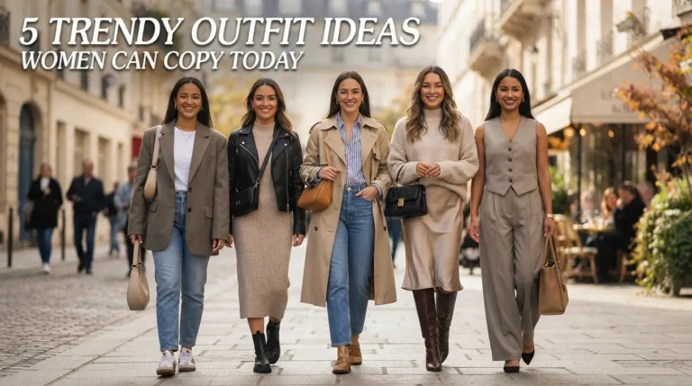 5 Trendy Outfit Ideas Women Can Copy Today
