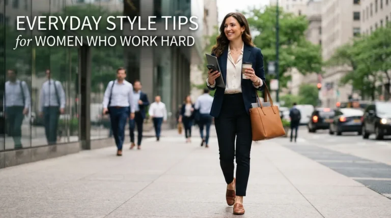 Everyday Style Tips for Women Who Work Hard