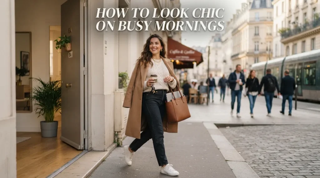 How to Look Chic on Busy Mornings