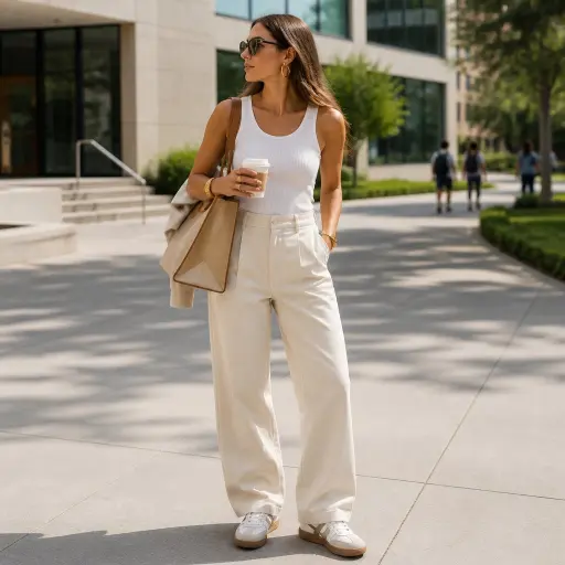 Effortless Street Style Outfits: The Masterclass in Quiet Luxury Street Style Outfit Ideas for College Students The Premium 2026 Campus Blueprint