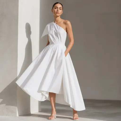 7. Embrace the Drama of Crisp Cotton Poplin