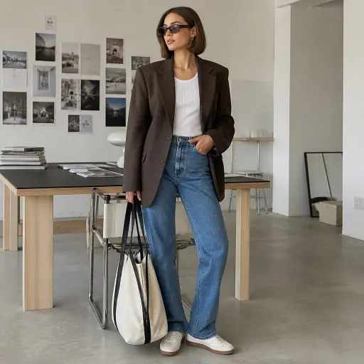 How to Style Jeans for Any Occasion: #1 Premium Minimalist Guide 1. The Creative Studio & Casual Work Uniform