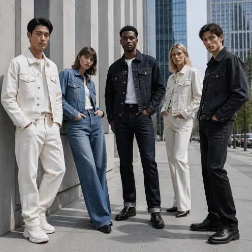 How to Style Jeans for Any Occasion: #1 Premium Minimalist Guide Color Curation: The Architectural Denim Palette