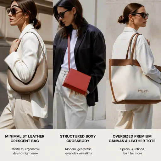 Must-Have Bags for Women This Season: The Luxury Minimalist Guide The 3 Must-Have Handbag Pillars of the Season