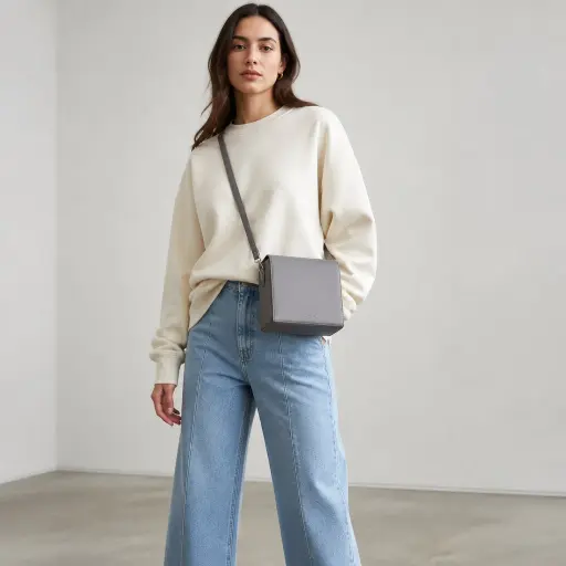 Must-Have Bags for Women This Season: The Luxury Minimalist Guide 2. The Architectural Punctuation: The Boxy Crossbody