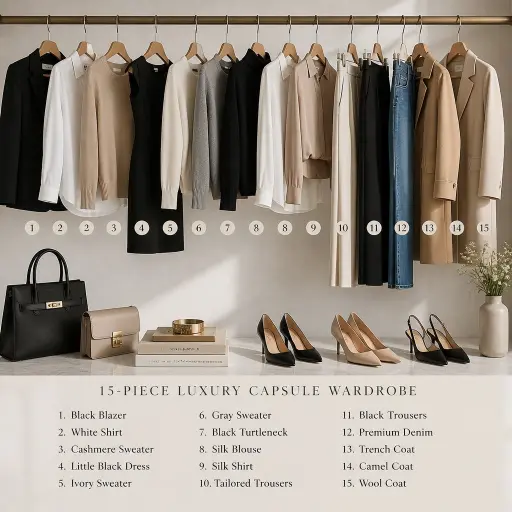 15 Wardrobe Essentials Women Can’t Ignore The Ultimate Luxury Capsule