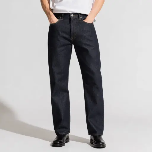 1. The Rigid Straight-Leg Jean