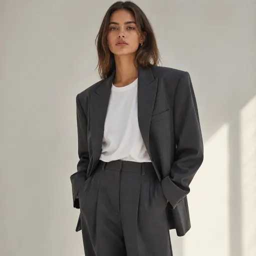 15 Wardrobe Essentials Women Can’t Ignore: The Ultimate Luxury Capsule 4. The Oversized Tailored Blazer