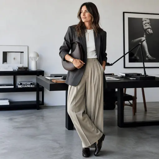 How to Layer Accessories Without Overdoing It: #1 The Minimalist Rules 2. The Tailored Creative Executive Look