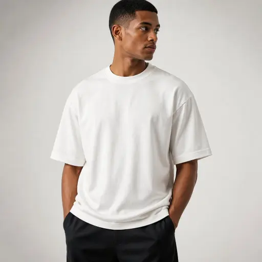 10 Summer Wardrobe Essentials for Women: The Luxury Minimalist Guide 5. The Heavyweight Cotton Boxy Tee