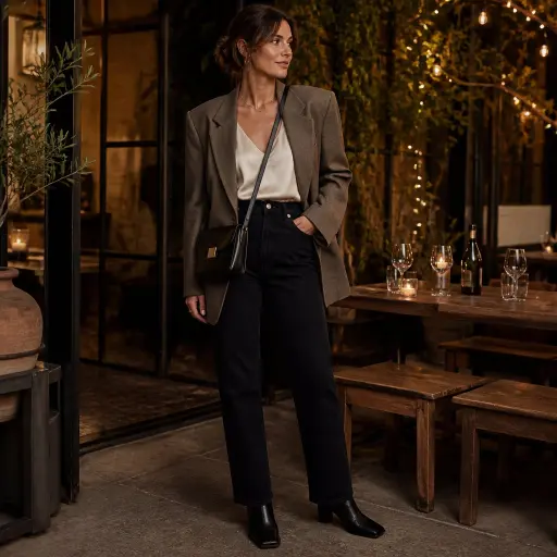 How to Dress Stylishly for Casual Dates: The Premium Minimalist Guide 2. The Textural Casual Dinner Uniform