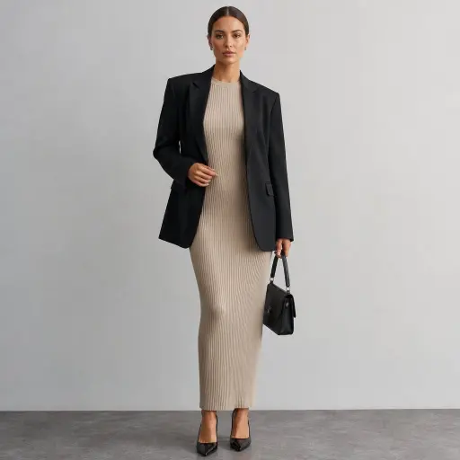 3. The Unbothered Knit Column Frame