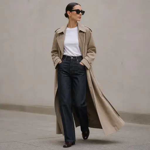 3. The Rigid Denim & Structured Outerwear Uniform