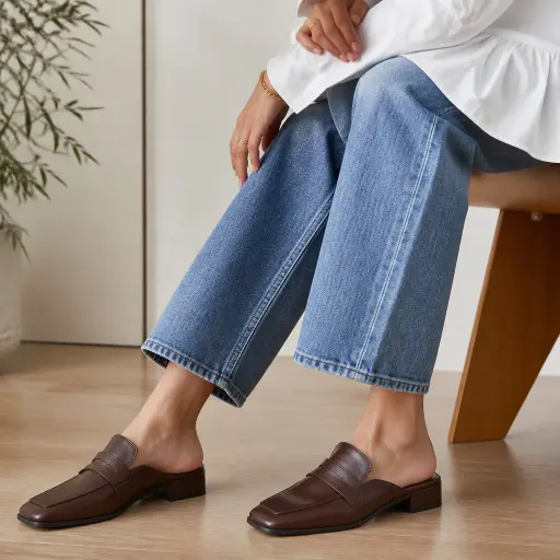 10. The Structural Leather Mule or Loafer