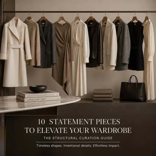 10 Statement Pieces to Elevate Your Wardrobe The Structural Curation Guide