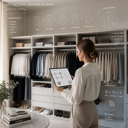 How to Build a Functional Wardrobe: The Architectural Blueprint