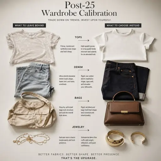 Quick-Reference Matrix: The Post-25 Wardrobe Calibration