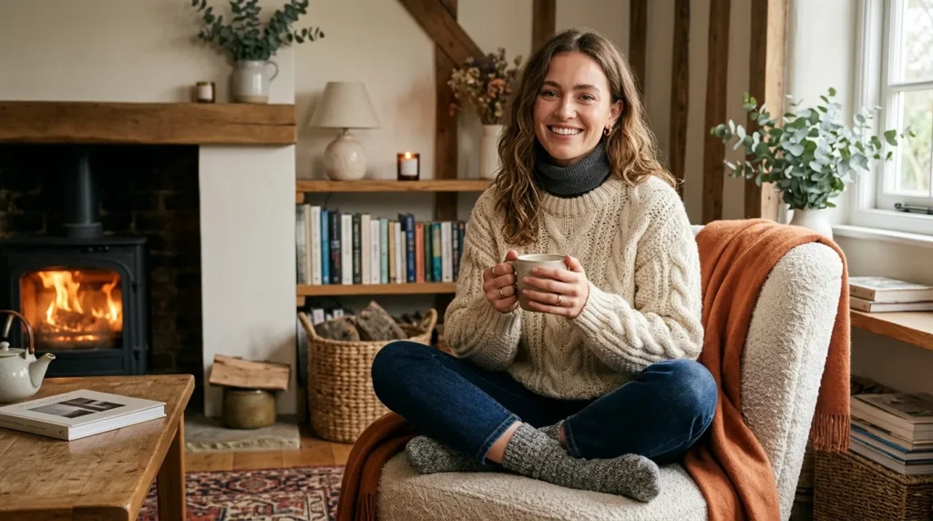 Cozy Knitwear is Key