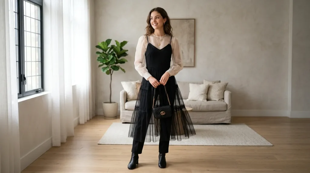 Sheer Fabrics and Layering