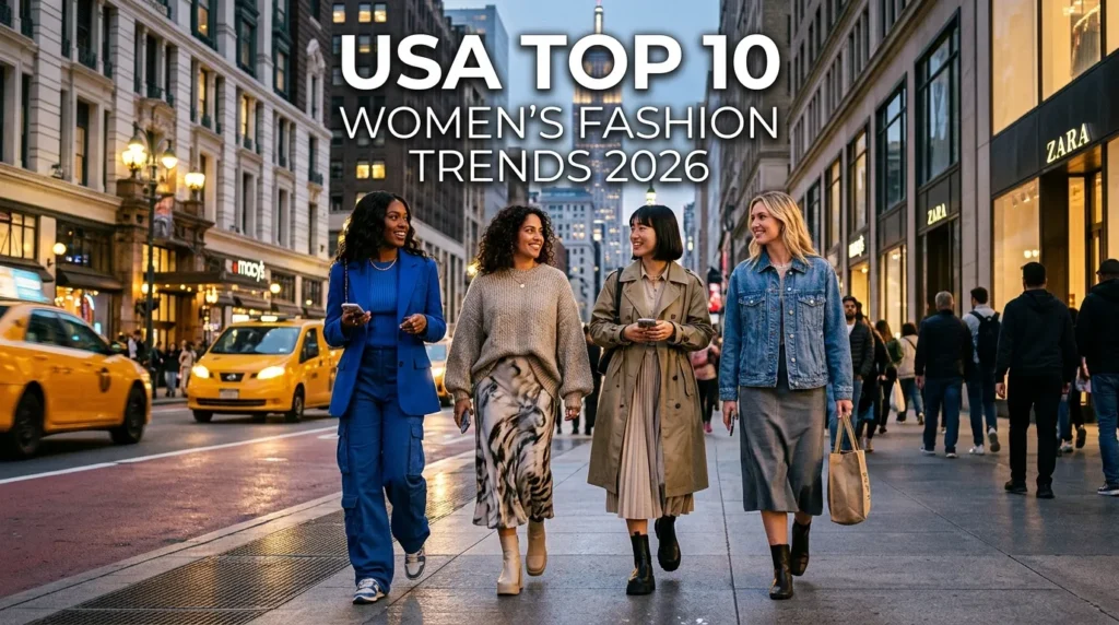 USA Top 10 Womens Fashion Trends 2026
