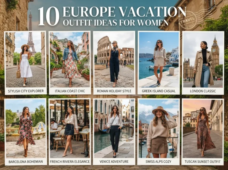 10 Europe Vacation Outfit Ideas for Women