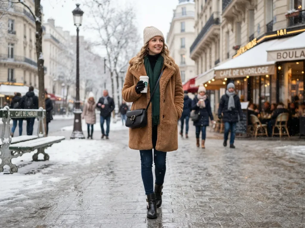  Winter Chic With a Faux Fur Coat