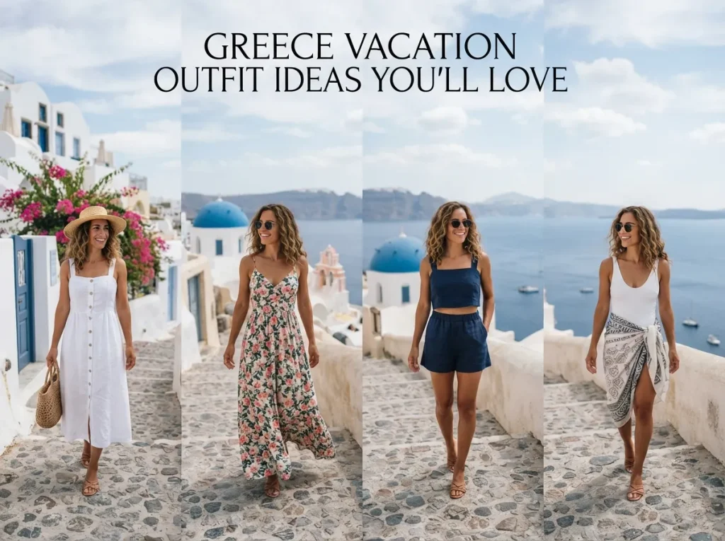 Greece Vacation Outfit Ideas You'll Love Greece Vacation Outfit Ideas