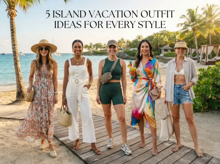 5 Island Vacation Outfit Ideas