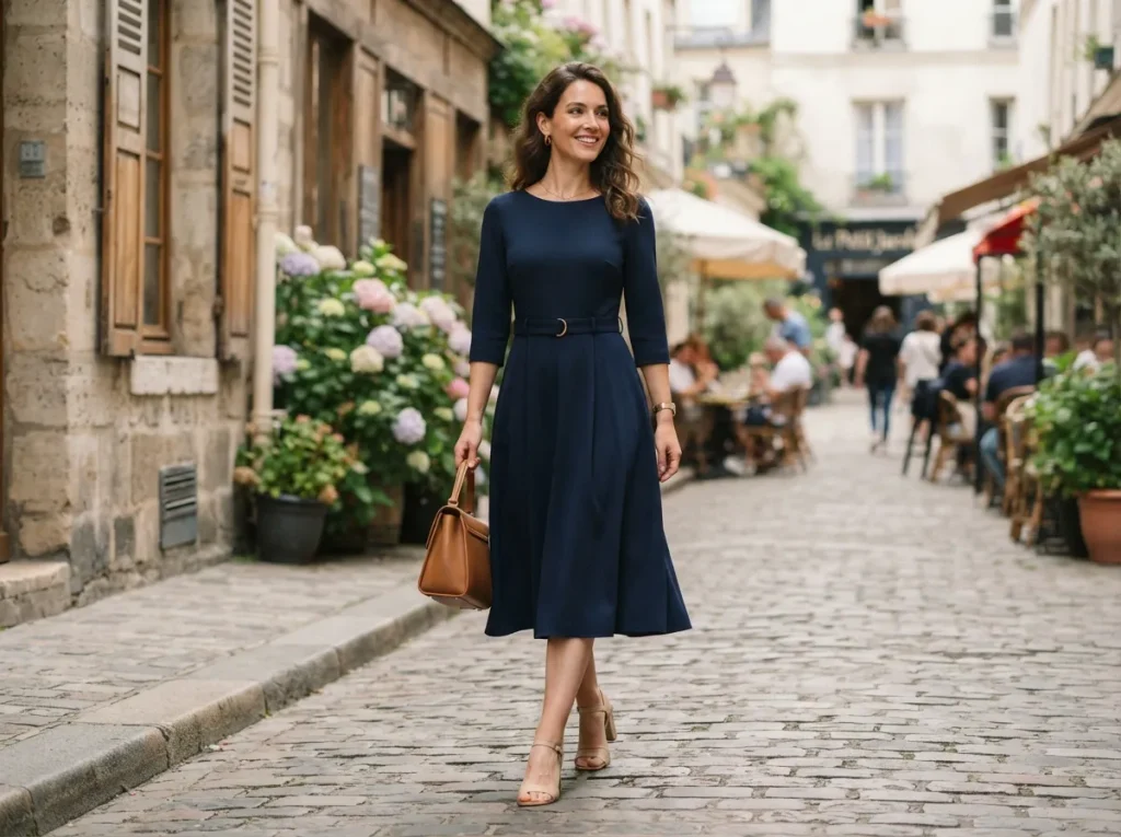 The Classic Midi Dress