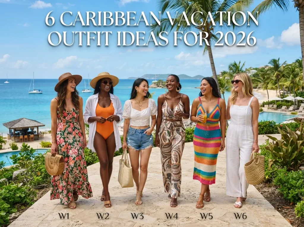 6 Caribbean Vacation Outfit Ideas for 2026 6 Caribbean Vacation Outfit Ideas