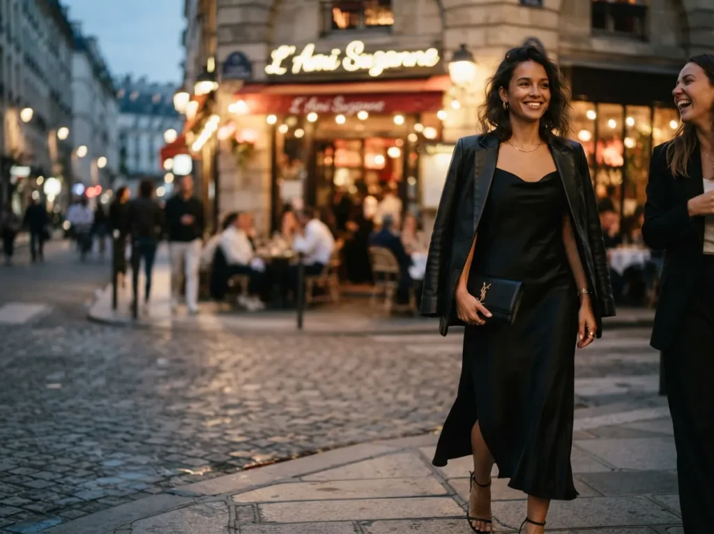  Sophisticated Night Out Slip Dress