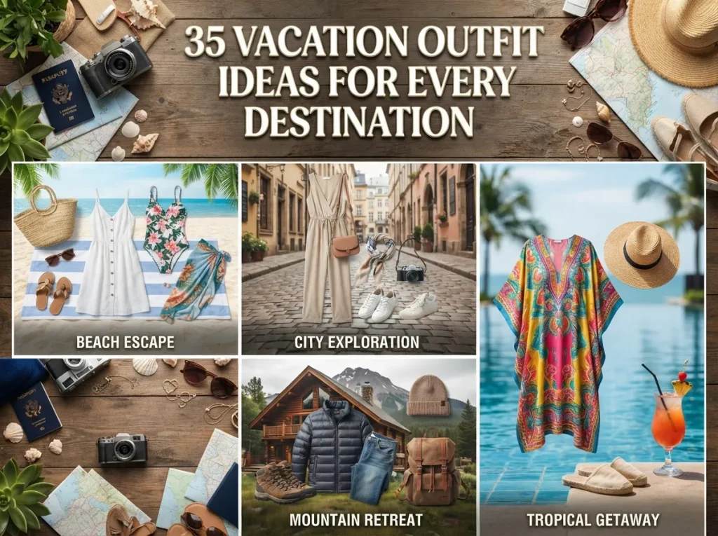 35 Vacation Outfit Ideas for Every Destination 35 Vacation Outfit Ideas for Every Destination