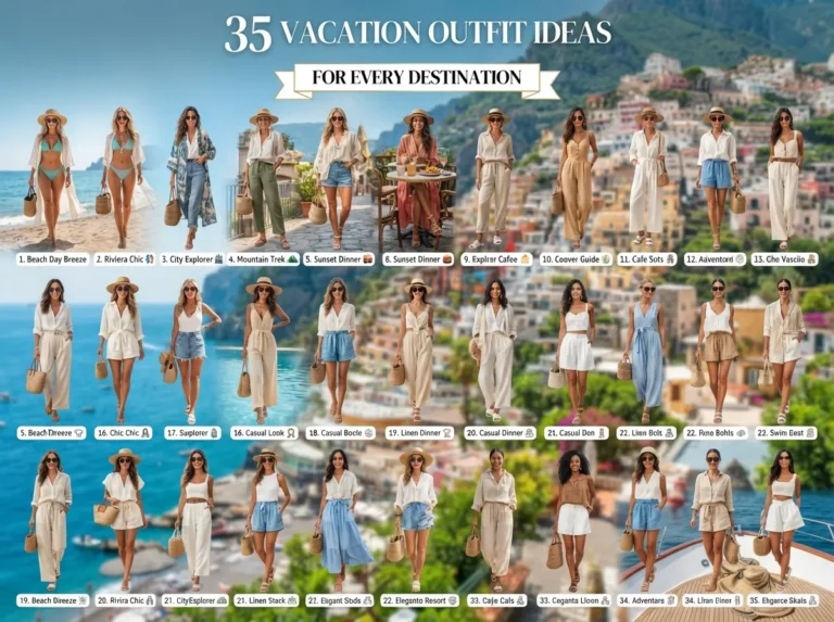35 Vacation Outfit Ideas for Every Destination
